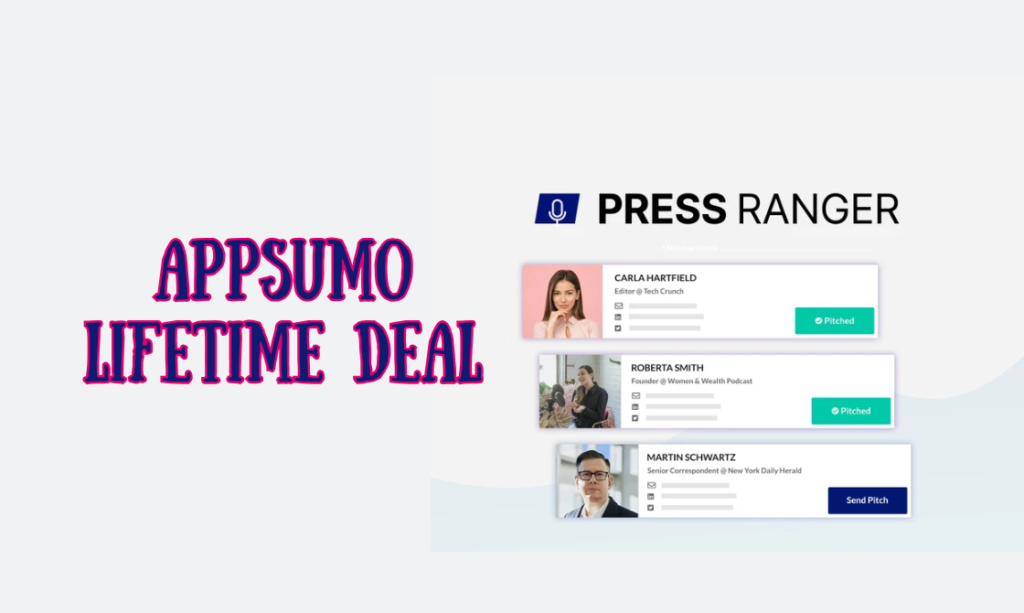 Press ranger Appsumo Lifetime Deal