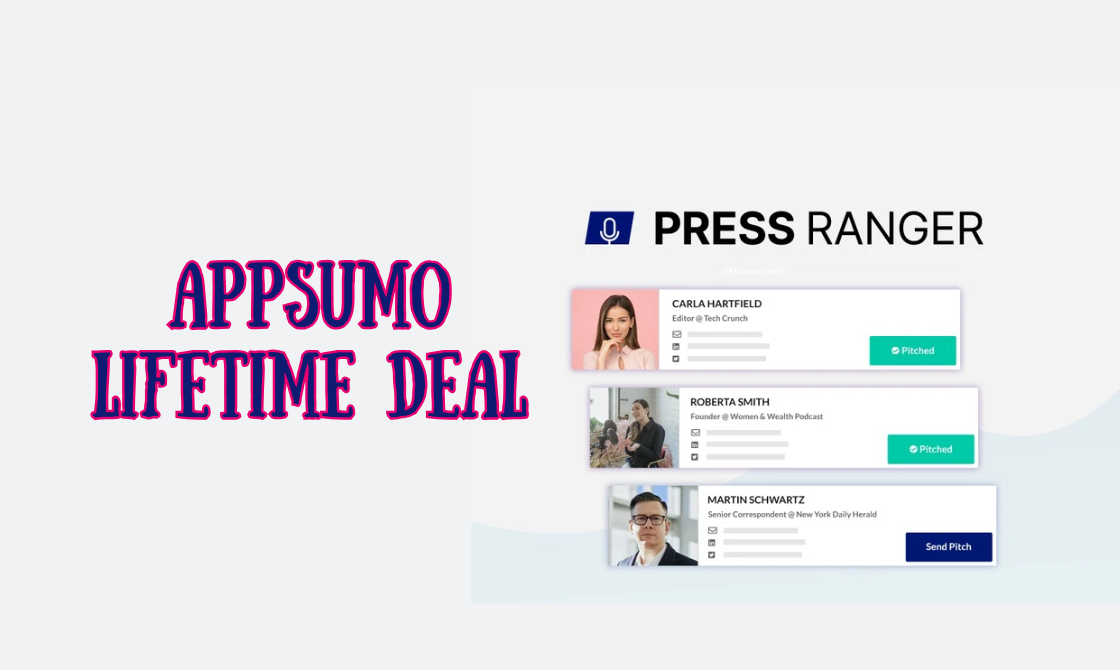 Press ranger Appsumo Lifetime Deal