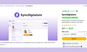 Syncsignature Lifetime Deal Review