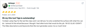 Taja Lifetime Deal Review