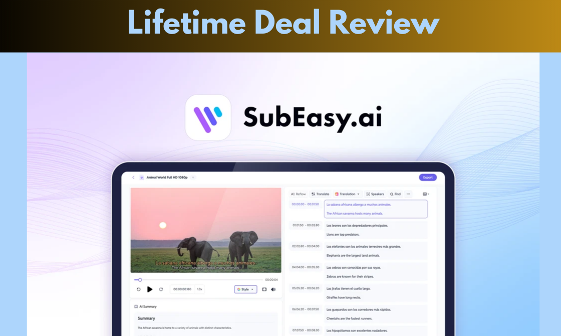 Subeasy Ai Lifetime Deal Review