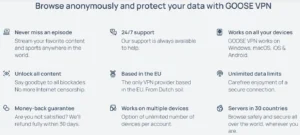 Goose VPN Lifetime Deal