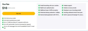 ProxiedMail Pricing