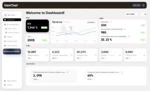 VanChat Lifetime Deal Review Pricing Dashbaord