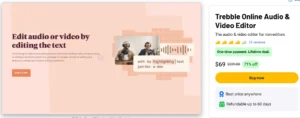 Trebble Online Audio & Video Editor
