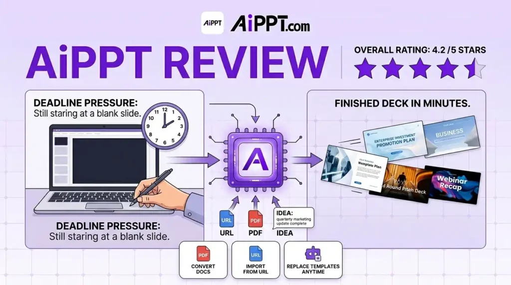 AiPPT review productivity tool